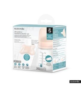 SUAVINÉX SADA ZERØ.ZERØ™ LÁHEV 180 ML S + DUDLÍK ZERØ.ZERØ™ - VÝHODNÉ SADY - KRMENÍ