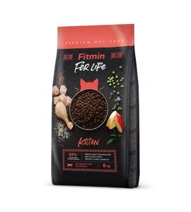 FITMIN FOR LIFE KITTEN KRMIVO PRO KOŤATA HMOTNOST: 8 KG - GRANULE PRO KOČKY - CHOVATELSKÉ POTŘEBY MALVÍKZOO