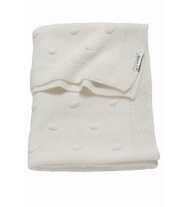 MEYCO DEKA KNOTS - OFF WHITE - DĚTSKÉ DEKY PRO MIMINKA - SPINKÁNÍ