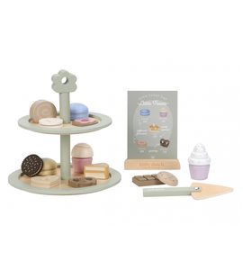 LITTLE DUTCH STOJAN NA CUKROVÍ S DOPLŇKY DŘEVĚNÝ - LITTLE DUTCH - PRO DĚTI