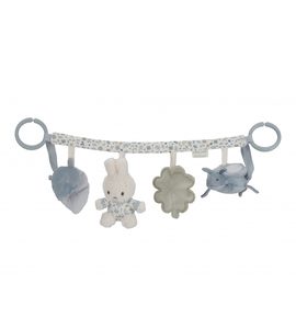 LITTLE DUTCH ŘETĚZ NA KOČÁREK KRÁLÍČEK MIFFY LUCKY LEAVES - MIFFY - PRO DĚTI