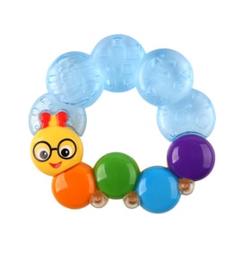 BABY EINSTEIN KOUSÁTKO PLNĚNÉ VODOU TEETHER-PILLAR™ MODRÁ 3M+ - HRYZÁTKA - PRO DĚTI