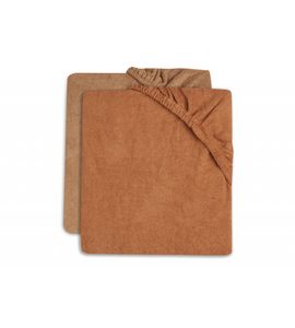 JOLLEIN POTAH NA PŘEBALOVACÍ PODLOŽKU 50X70CM 2 KS FROTÉ CARAMEL/BISCUIT - POTAHY NA PŘEBALOVACÍ PODLOŽKY - PŘEBALOVÁNÍ