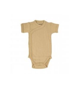 LODGER ROMPER SHORT SLEEVES TRIBE SAND 80 - BODY - PRO DĚTI