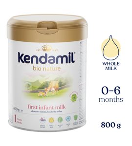 KENDAMIL BIO NATURE 1 (800 G) - KOJENECKÁ MLÉKA - KRMENÍ
