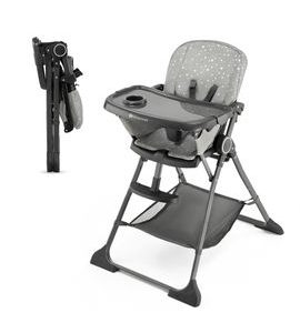 KINDERKRAFT ŽIDLIČKA JÍDELNÍ FOLDEE GREEN - JÍDELNÍ ŽIDLIČKY PLASTOVÉ - KRMENÍ