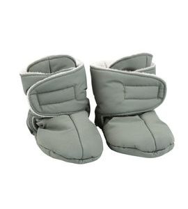VOKSI BABY BOOTIES MEADOW GREEN LIGHT GREY 0-1Y - BOTIČKY - PRO DĚTI