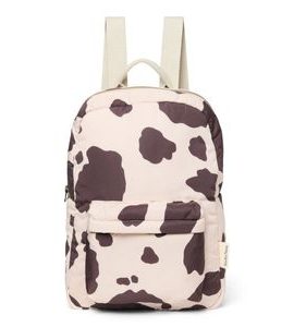 STUDIO NOOS PUFFY MIDI BACKPACK BATŮŽEK S PŘEDNÍ KAPSOU HOLY COW BROWNISH - BATOHY A TAŠKY - PRO DĚTI