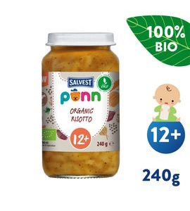 SALVEST PÕNN BIO RIZOTO S HOVĚZÍM MASEM (240 G) - MASO/ZELENINA - KRMENÍ