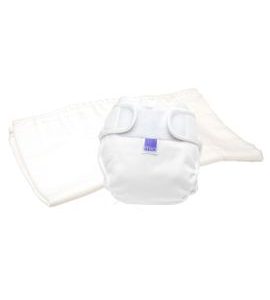 BAMBINO MIO PLENKOVÝ TESTOVACÍ BALÍČEK BÍLÝ VEL. L - PLENKOVÉ KALHOTKY - PŘEBALOVÁNÍ