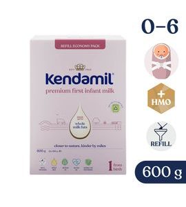 KENDAMIL PREMIUM 1 (600 G) - KOJENECKÁ MLÉKA - KRMENÍ