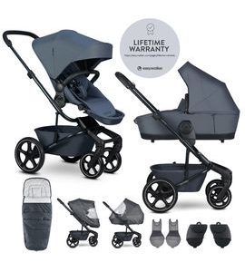 EASYWALKER SET XXL KOČÁREK KOMBINOVANÝ HARVEY NXT S PŘÍSLUŠENSTVÍM DEEP BLUE - DVOJKOMBINACE - KOČÁRKY A PŘÍSLUŠENSTVÍ