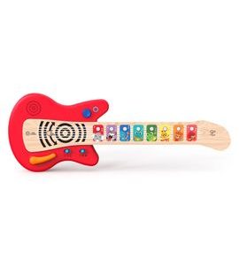 BABY EINSTEIN HRAČKA DŘEVĚNÁ HUDEBNÍ KYTARA TOGETHER IN TUNE GUITAR™ CONNECTED MAGIC TOUCH™ HAPE 6M+ - HUDEBNÍ - PRO DĚTI
