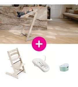 STOKKE® TRIPP TRAPP® - JÍDELNÍ ŽIDLIČKY DŘEVĚNÉ - KRMENÍ