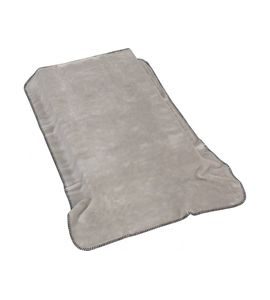 ŠPANĚLSKÁ DEKA ECO 11047 - ŠEDÁ, 110 X 140 CM - DĚTSKÉ DEKY PRO MIMINKA - SPINKÁNÍ