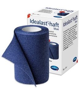 HARTMANN OBINADLO ELASTICKÉ IDEALAST-HAFT COLOR 8 CM X 4 M MODRÉ 1 KS - OBINADLA - KOUPÁNÍ A ZDRAVÍ