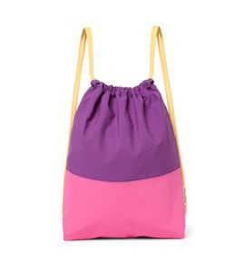 STUDIO NOOS PATCHWORK GYM BAG - VAK NA CVIČENÍ BRIGHT PINK - DOPLŇKY - PRO MAMINKY