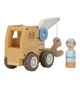 LITTLE DUTCH AUTOJEŘÁB DŘEVĚNÝ - LITTLE DUTCH - PRO DĚTI