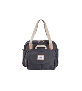 BEABA PŘEBALOVACÍ TAŠKA GENEVA DARK HEATHER GREY - PŘEBALOVACÍ TAŠKY - KOČÁRKY A PŘÍSLUŠENSTVÍ