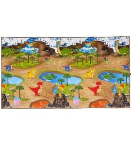 SCARLETT DĚTSKÝ KOBEREČEK DINOLAND 120X200CM - HRACÍ PODLOŽKY NA ZEM - SPINKÁNÍ
