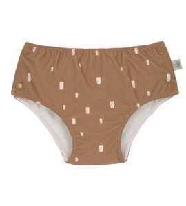 LÄSSIG SPLASH SNAP SWIM DIAPER BRICKS CARAMEL 7-12M - KOJENECKÉ PLAVKY - KOUPÁNÍ A ZDRAVÍ