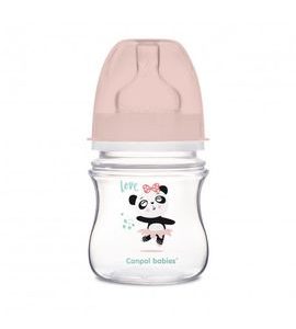 CANPOL BABIES LÁHEV SE ŠIROKÝM HRDLEM TOYS 120ML - KOJENECKÉ LAHVE - KRMENÍ