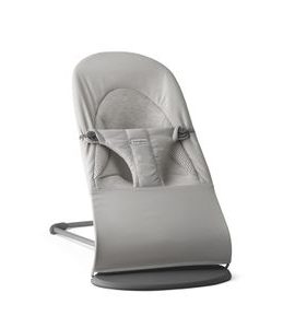 BABYBJÖRN LEHÁTKO BALANCE SOFT TRI-FABRIC WOVEN/JERSEY LIGHT GRAY - LEHÁTKA A HOUPADLA - SPINKÁNÍ