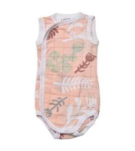 LODGER ROMPER FOLD OVER BOTANIMAL PLUSH VEL. 56 - BODY - PRO DĚTI