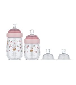 LITTLE DUTCH KOJENECKÉ LÁHVE 165 ML + 240 ML + 2 SAVIČKY FAIRY GARDEN - LITTLE DUTCH - PRO DĚTI