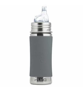 PURA NEREZOVÁ LAHEV S PÍTKEM 325ML - DĚTSKÉ HRNEČKY - KRMENÍ