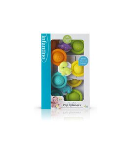 INFANTINO SPINNER DO KOUPELE POP SPINNERS 3 KS - AKTIVNÍ HRAČKY - PRO DĚTI