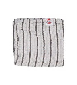 LODGER DREAMER MUSLIN STRIPE XANDU MIST 120 X 120 CM - DĚTSKÉ DEKY PRO MIMINKA - SPINKÁNÍ