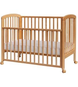 SCARLETT DĚTSKÁ POSTÝLKA SE STAHOVACÍM BOKEM DONA (BŘÍZA) PŘÍRODNÍ 120X60CM - DŘEVĚNÉ POSTÝLKY - SPINKÁNÍ