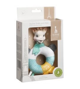 VULLI CHRASTÍCÍ MĚKKÝ KROUŽEK S KOUSÁTKEM ŽIRAFA SOPHIE - KOUSÁTKA - PRO DĚTI