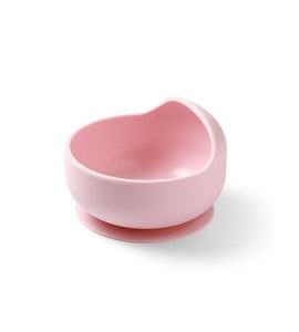 BABYONO MISKA SILIKONOVÁ S PŘÍSAVKOU - BLUE 6M+ - MISKY, TALÍŘKY A PODLOŽKY - KRMENÍ