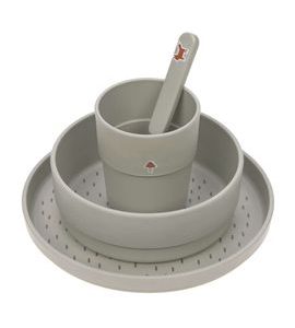 LÄSSIG DISH SET PP/CELLULOSE LITTLE FOREST FOX - MISKY, TALÍŘKY A PODLOŽKY - KRMENÍ