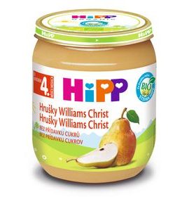 HIPP BIO HRUŠKY WILLIAMS-CHRIST - OVOCE/DEZERTY - KRMENÍ