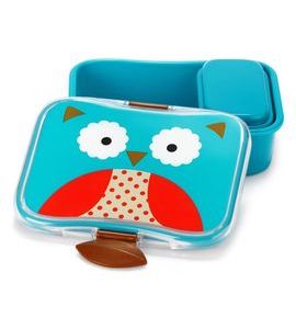 SKIP HOP ZOO KRABIČKA NA SVAČINU 700ML SOVIČKA 3+ - KRABIČKY NA SVAČINU - KRMENÍ