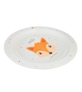 CANPOL BABIES TALÍŘ PLASTOVÝ CUTE ANIMALS LIŠKA - MISKY, TALÍŘKY A PODLOŽKY - KRMENÍ