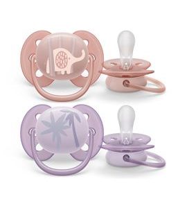 PHILIPS AVENT ŠIDÍTKO ULTRASOFT PREMIUM ZVÍŘÁTKO 0-6M 2KS - ŠIDÍTKA A DOPLŇKY - KRMENÍ