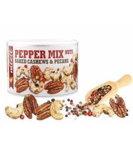 MIXIT OŘÍŠKY Z PECE - ČTYŘI DRUHY PEPŘE (150G) - SLANÉ ZOBÁNÍ - PRO MAMINKY