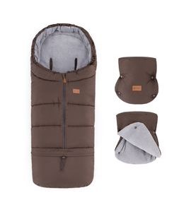 PETITE&MARS SET ZIMNÍ FUSAK JIBOT + RUKAVICE JASIE - FUSAKY DO KOČÁRKU - KOČÁRKY A PŘÍSLUŠENSTVÍ