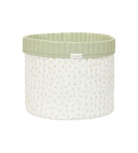 LITTLE DUTCH KOŠÍK TEXTILNÍ OBOUSTRANNÝ VELKÝ BLUEBERRY LEAVES - ORGANIZÉRY NA PŘEBALOVACÍ PULT - PŘEBALOVÁNÍ