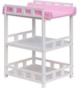 SCARLETT PŘEBALOVACÍ PULT BUNO BÍLÝ SLON RŮŽOVÝ - PŘEBALOVACÍ PULTY - PŘEBALOVÁNÍ