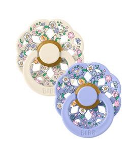 BIBS X LIBERTY BOHEME DUDLÍKY Z PŘÍRODNÍHO KAUČUKU 2KS - VELIKOST 1 - ŠIDÍTKA A DOPLŇKY - KRMENÍ