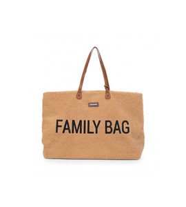 CHILDHOME CESTOVNÍ TAŠKA FAMILY BAG TEDDY BEIGE - PŘEBALOVACÍ TAŠKY - KOČÁRKY A PŘÍSLUŠENSTVÍ