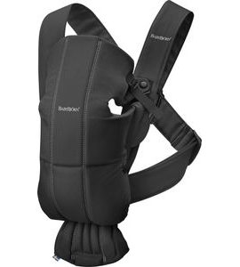 BABYBJÖRN NOSÍTKO MINI BLACK COTTON - KLOKANKY A ŠÁTKY - NOŠENÍ & SPORT