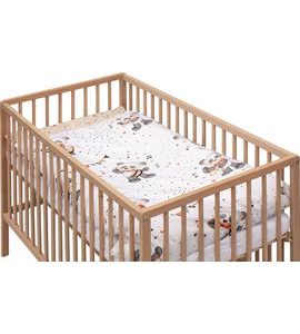 SCARLETT DĚTSKÁ POSTÝLKA S KOMPLETNÍ VÝBAVOU GYTARO 120 X 60 CM - DŘEVĚNÉ POSTÝLKY - SPINKÁNÍ