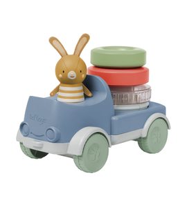 TAF TOYS NÁKLAĎÁK S PYRAMIDOU BUNNY - AUTÍČKA A VLÁČKY - PRO DĚTI