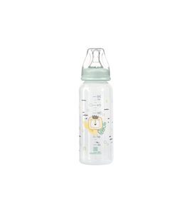 KIKKABOO KOJENECKÁ LÁHEV 240ML 3M+ SAVANNA MINT - FLAŠTIČKY HRNČEKY - KRMENÍ